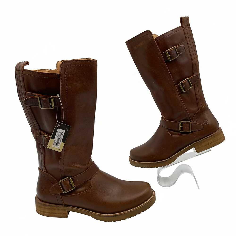 Dingo Brown Leather Combat Boots | Women’s US6 Regular